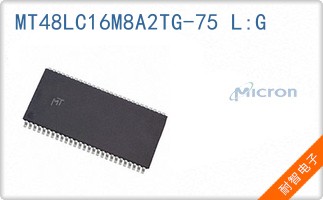 MT48LC16M8A2TG-75 L: